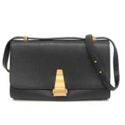 Bottega Veneta Vintage Pre-owned Laeder axelremsvskor Black, Dam