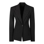 The Attico Elegant Blazer för Stiliga Tillfällen Blue, Dam