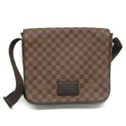 Louis Vuitton Vintage Pre-owned Tyg axelremsvskor Brown, Herr