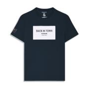 Redskins Tryckt Logotyp T-shirt - Blå Blue, Herr