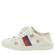 Gucci Vintage Pre-owned Laeder sneakers White, Dam