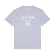 Redskins Tryckt Logot-shirt - Grå Gray, Herr