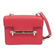 Valentino Vintage Pre-owned Laeder axelremsvskor Red, Dam