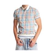 Dsquared2 Preppy Pastel Polo Skjorta Multicolor, Herr