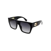 Fendi Fyrkantiga solglasögon Black, Unisex