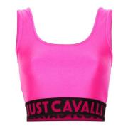 Just Cavalli Snygg Top för Kvinnor Pink, Dam