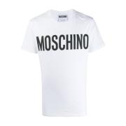 Moschino Stiliga T-shirts för alla tillfällen White, Herr