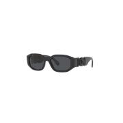 Versace Stiliga Unisex Solglasögon Black, Herr