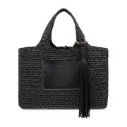 Ulla Johnson Kamari shopper väska Black, Dam