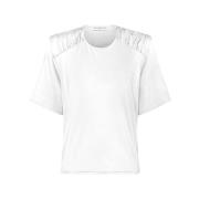 MVP wardrobe Julie T-Shirt White, Dam
