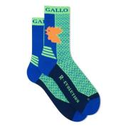 Gallo Neon Grön Triangel Strumpor Multicolor, Dam