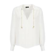 Elisabetta Franchi Blouses White, Dam