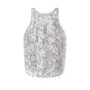 Elisabetta Franchi Stilfull Modellkollektion Gray, Dam