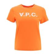 A.p.c. T-Shirts Orange, Dam