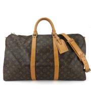 Louis Vuitton Vintage Pre-owned Laeder handvskor Brown, Dam