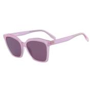 Karl Lagerfeld Mode Solglasögon i Ljusrosa/Violett Pink, Dam