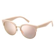 Marc Jacobs Stiliga solglasögon med rosa spegelglas Pink, Dam