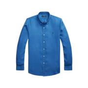 Polo Ralph Lauren Linneskjorta Elegant Avslappnad Sommar Blue, Herr