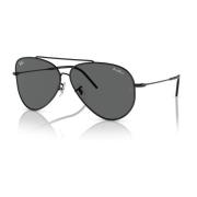 Ray-Ban Aviator Reverse Solglasögon Svart Ram Black, Herr