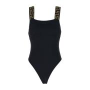 Versace Svart Sea One Piece Baddräkt Black, Dam