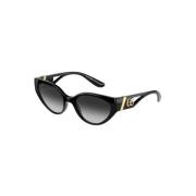Dolce & Gabbana Svarta Solglasögon Black, Dam