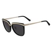 MCM Stiliga solglasögon i svart och grå Black, Unisex
