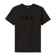 A.p.c. Snygg T-shirt för Män Black, Herr