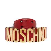 Moschino Pre-Owned Pre-owned Laeder skrp Red, Dam