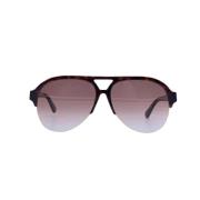 Stella McCartney Pre-owned Pre-owned Plast solglasgon Brown, Dam