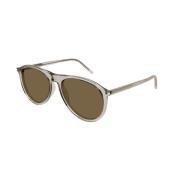 Saint Laurent Solglasögon SL 667 Modell Beige, Dam