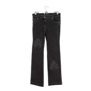 Dolce & Gabbana Pre-owned Pre-owned Bomull jeans Black, Dam