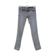 Armani Pre-owned Pre-owned Bomull jeans Gray, Dam