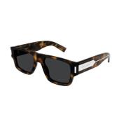 Saint Laurent Havana Svart Solglasögon Brown, Dam