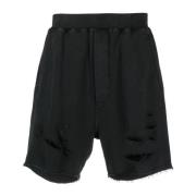 Dsquared2 Svarta Bermuda Shorts med Snygg Design Black, Herr