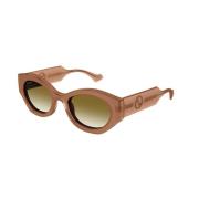 Gucci Brun Brun Solglasögon Gg1553S Brown, Dam