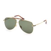 Tom Ford Metallic Ss23 Sunglasses for Women Yellow, Dam