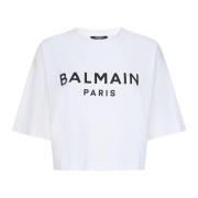 Balmain Vit Jersey Tee Dam T-shirt White, Dam