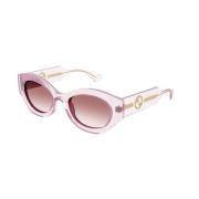 Gucci Rosa Röda Solglasögon Gg1553S 003 Pink, Dam