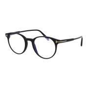 Tom Ford Stiliga Optiska Glasögon Ft5695-B Black, Herr