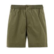 Aspesi Shorts i militärstil Green, Herr