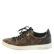Louis Vuitton Vintage Pre-owned Canvas sneakers Brown, Dam