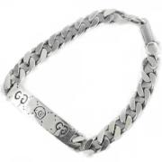 Gucci Vintage Pre-owned Silver armband Gray, Herr