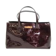 Louis Vuitton Vintage Pre-owned Tyg louis-vuitton-vskor Brown, Dam