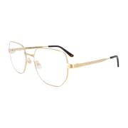 Cartier Stiliga CT 0339 Glasögon Yellow, Unisex