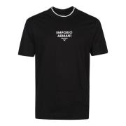 Emporio Armani Klassisk Svart T-Shirt 0067 Black, Herr