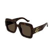 Gucci Brun Havana Solglasögon Gg1547S 002 Brown, Dam