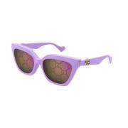 Gucci Transparenta Solglasögon Gg1542S 002 Purple, Dam