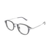 Montblanc Grå Klassisk Glasögon Modell Mb0336O Gray, Unisex