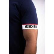 Moschino Grundläggande T-shirt Herrar Mörkblå Blue, Herr