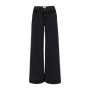 Frame Klassiska Denim Jeans för Vardagsbruk Black, Dam